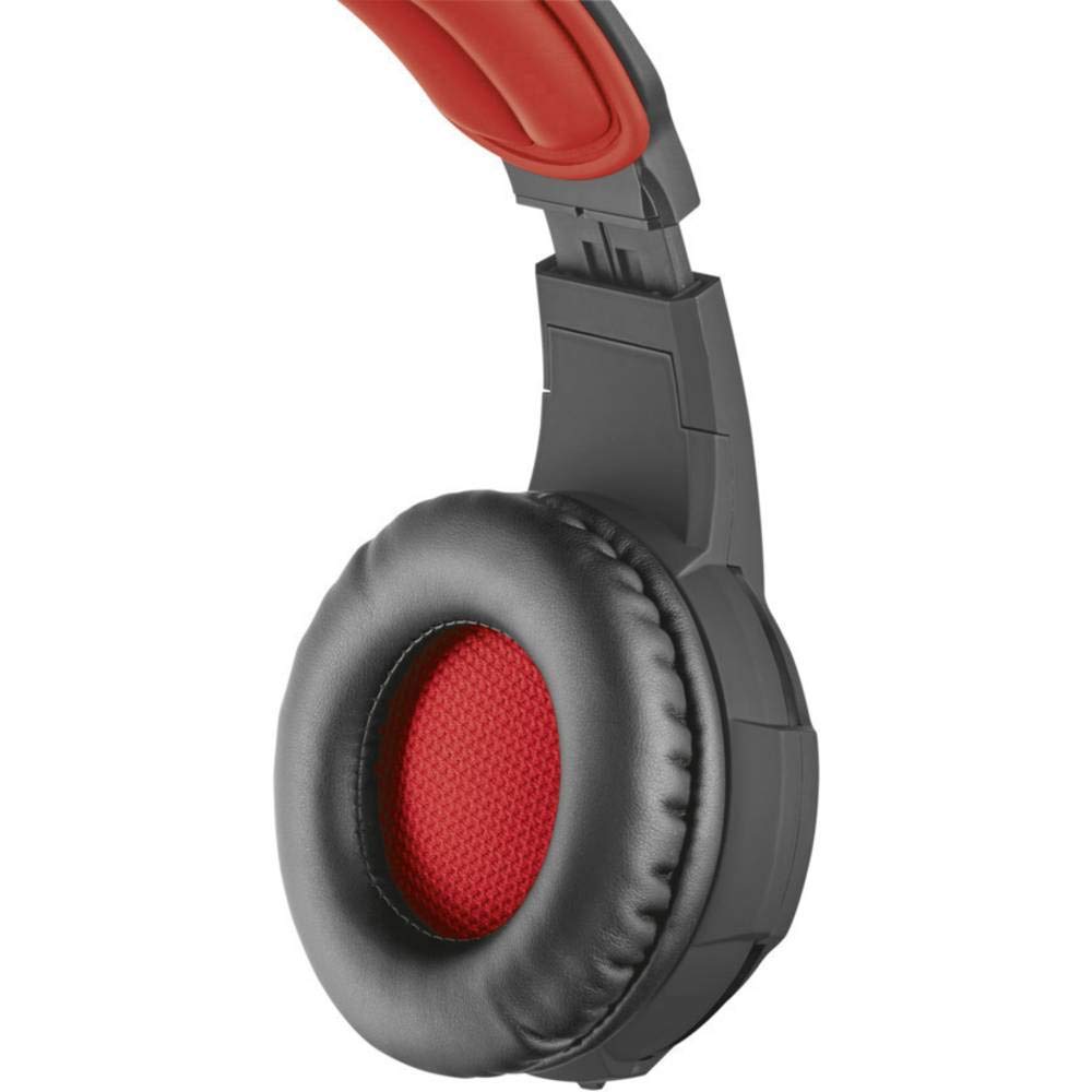 Trust 21472 Auriculares y Mouse gxt 784 Negros, Color Pack of/Paquete de 1