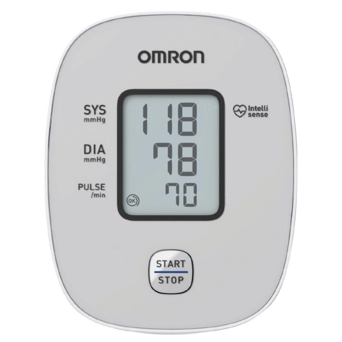 OMRON X2 Básico Baumanómetro de Brazo, Detecta Latidos Irregulares | Brazalete 22-42 cm con guía de ajuste. Detecta latidos irregulares. Memoria de última medición. Garantía 5 años.