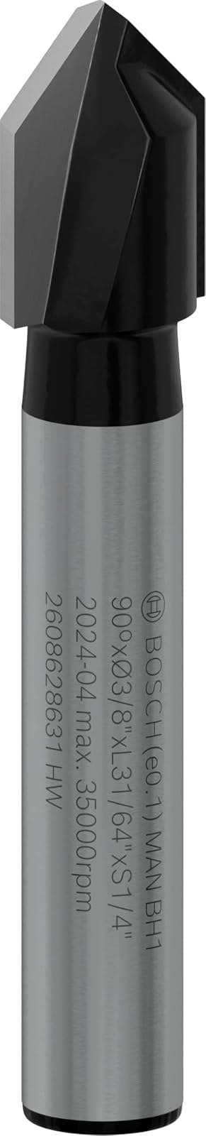Bosch 2608628630 Fresas - 3 - 8" X 1 - 2"