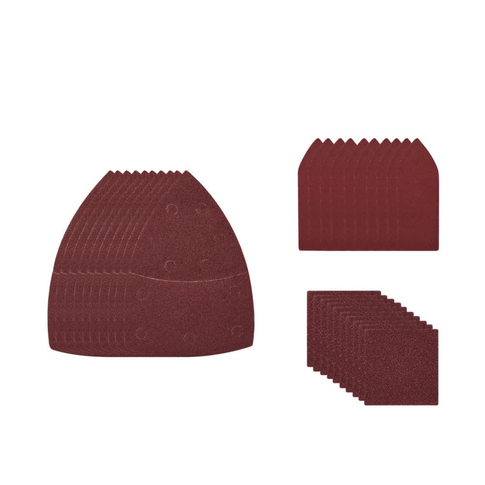 SKIL - Kit de papel de lija detallado de grano 60/80/120/240 para lijadoras SKIL SR232301 y SR6607B-10 - CDA9005