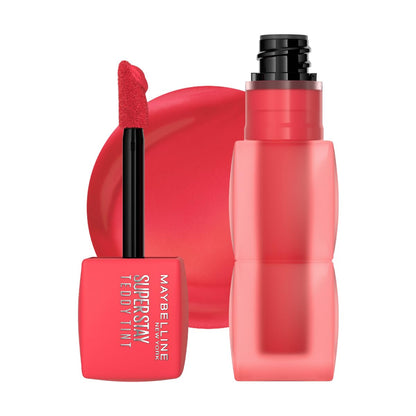 Maybelline Super Stay Teddy Tint Tinta para Labios Mate, 5 ml - Tono July Forever