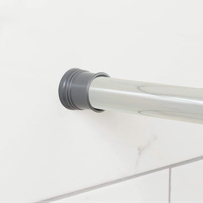Zenna Home Zenith Products 502S, de Giro, Apretado, tensión Ajustable Barra de Ducha, Cromado, 24-40 Inches, 1