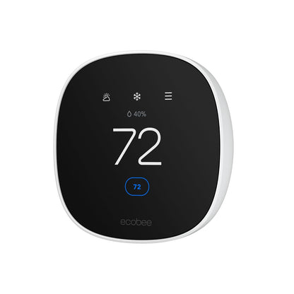 Ecobee Smart Thermostat Essential - Termostato Wi-Fi programable Certificado Energy Star - Funciona con Siri, Alexa y Google Assistant
