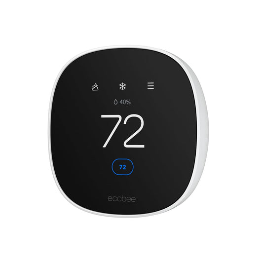 Ecobee Smart Thermostat Essential - Termostato Wi-Fi programable Certificado Energy Star - Funciona con Siri, Alexa y Google Assistant