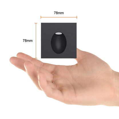 Tecnolite - Luz de Cortesía LED Empotrable 3 W, Luz Cálida Brillante, No atenuable, LED Integrado