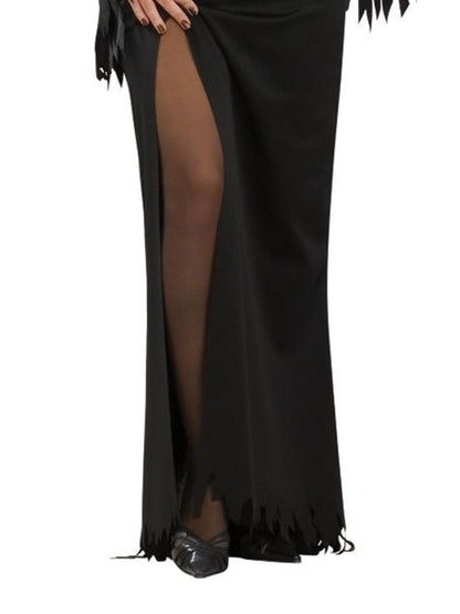 Elvira Mistress of the Dark Full-Length Dress, Black, Standard Costume