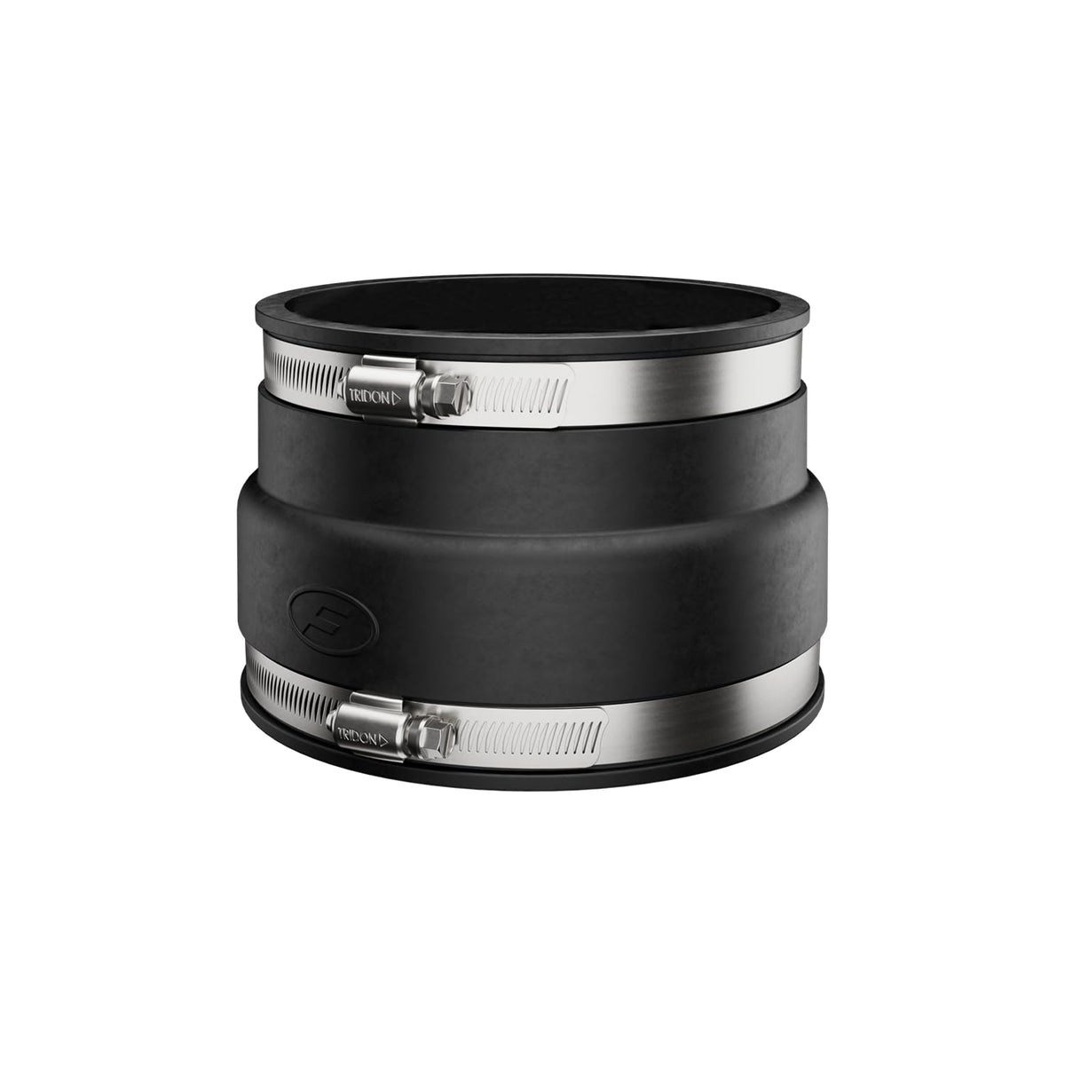 Fernco P1051-66 Acoplamiento flexible de tubo de PVC de 6 pulgadas para hormigón de asbesto o hierro dúctil a arcilla, conexiones de residuos de plástico o acero