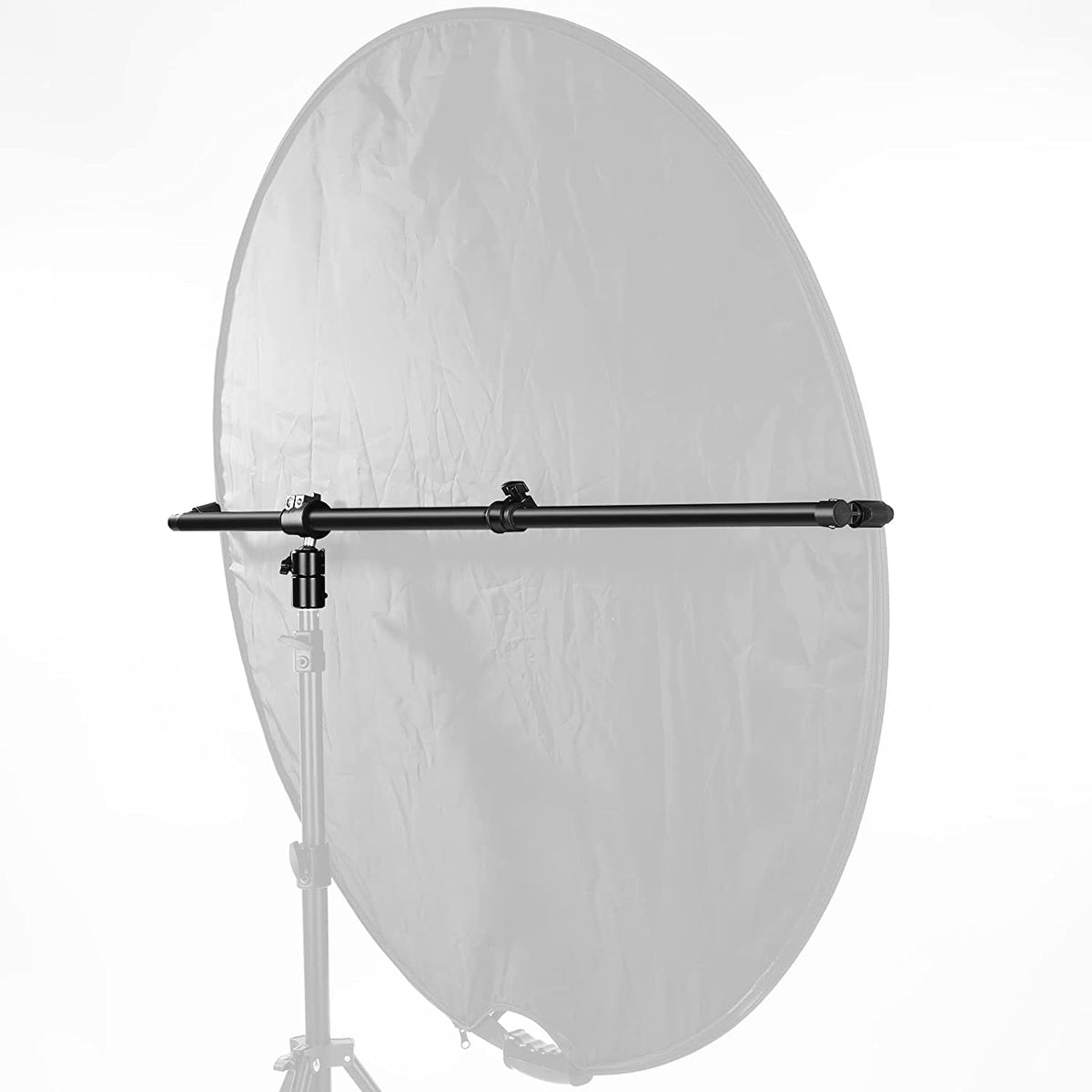 NEEWER Brazo de Soporte de Reflector Extensible, Estudio Fotográfico Telescópico de 27,9" a 47,2" Brazo de Pluma Soporte de Reflector Giratorio de 360 Grados para Fotografía