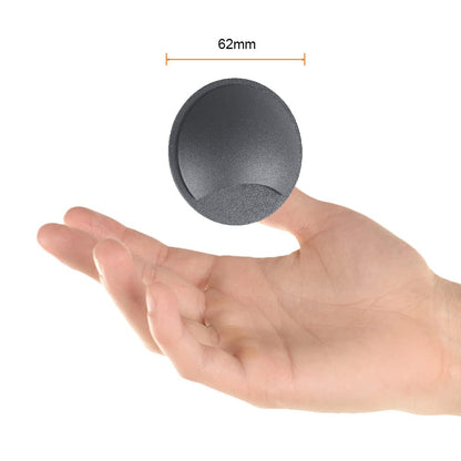 Tecnolite - Luz de Cortesía LED Empotrable, para Exterior, Luz Suave Cálida, No atenuable, LED Integrado