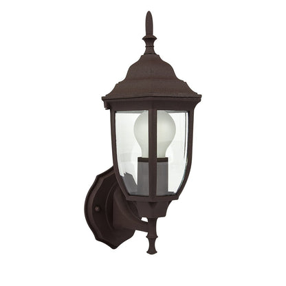 Tecnolite - Lámpara de Pared Arbotante Tipo Farol Vintage Exterior, Base E27, Potencia Máx. 60 W, IP44, No incluye foco