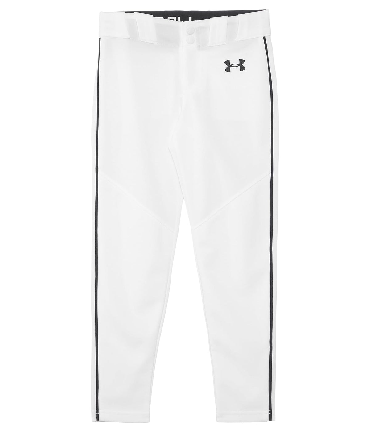 Under Armour Pantalón de Béisbol Utilitario para Niño - (100) Blanco - Negro - Negro - M