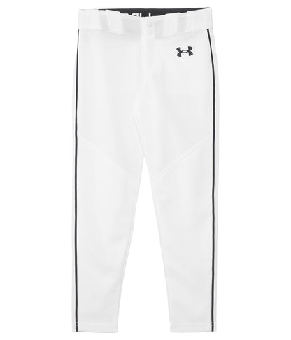 Under Armour Pantalón de Béisbol Utilitario para Niño - (100) Blanco - Negro - Negro - M