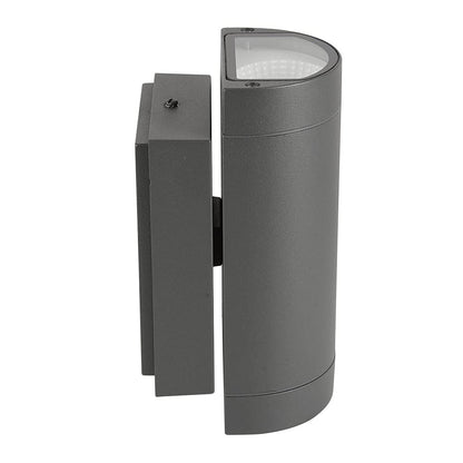 Tecnolite Lámpara de Exterior LED para Sobreponer HLED-843/30/G, 14.5 W, Luz Cálida Brillante, Gris