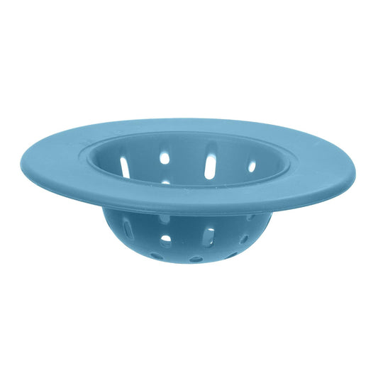 OGGI - Colador de Fregadero de Silicona, Gran colador de Fregadero de Cocina, colador de Drenaje de Fregadero, tapón de Drenaje, Borde de 4.6 Pulgadas de diámetro, Turquesa