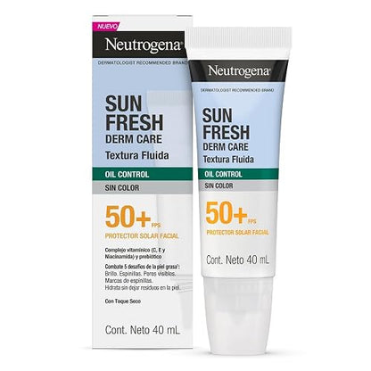 Neutrogena® Protector Solar Facial Sun Fresh Derm Care Oil Control Fluido 40ml