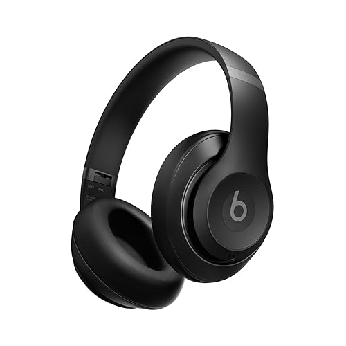 Beats Studio Pro - Audífonos Bluetooth inalámbricos con cancelación de Ruido - Audio Espacial Personalizado, Audio Lossless Mediante USB-C, compatibilidad con Apple y Android - Negro