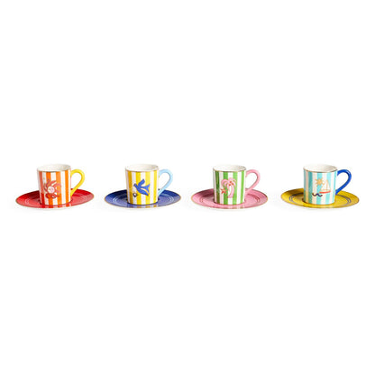 Jonathan Adler Juego de tazas de café expreso Playa en caja