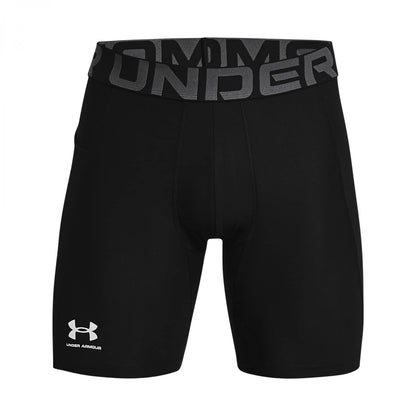 Under Armour UA HeatGear Shorts de Entrenamiento para Hombre - Negro (001) - tono gris - G Alto