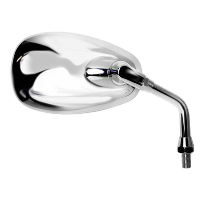 Ken Sean 96003 Espejo de Motocicleta para Yamaha: V Star 1100 Classic, V Star 1300 Tourer, Road Star (S), Royal Star Tour Deluxe (S), Royal Star Tour Classic; Rosca Inversa de 10mm, RH