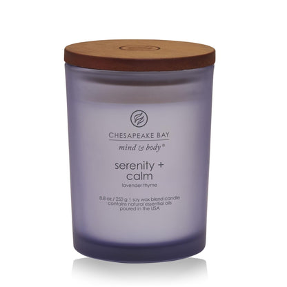 Chesapeake Bay Candle Vela Aromática en Jarra - Serenity + Calm - Medium Jar