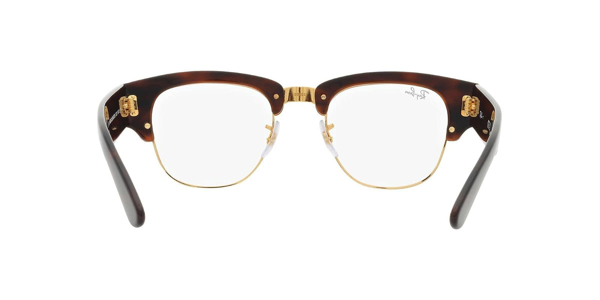 Ray-Ban Rx0316v Mega Clubmaster - Marcos cuadrados para anteojos graduadas para mujer
