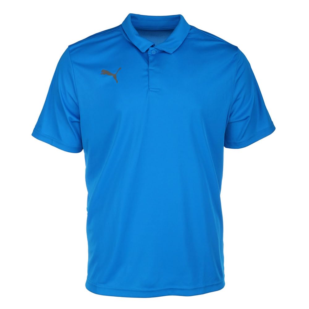 PUMA Polo TeamLIGA Sideline para Hombre - limonada azul eléctrico - blanco - M