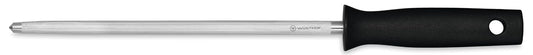 Wüsthof Afilador de Cuchillos Negro 22.86cm | Barra de acero inoxidable, 9 pulgadas, forjado de precisión