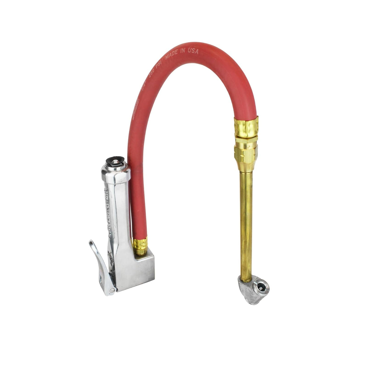 MILTON BD1034 Inflador y Calibrador con Válvula Doble tipo Bayoneta Mod. S-522, color, pack of/paquete de 1