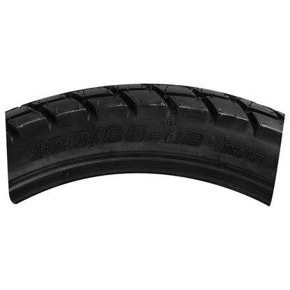 Bikall Llanta Motocicleta 120/80-18 TT 6 Capas DM250