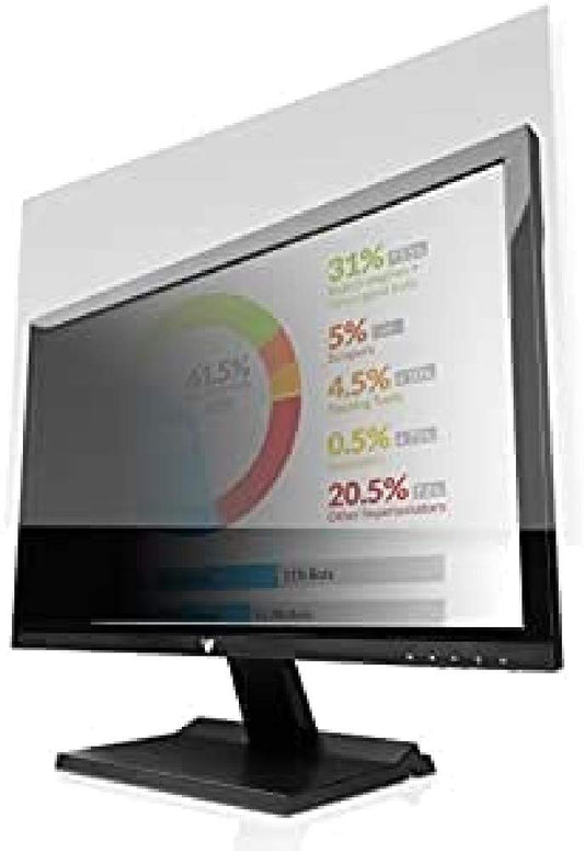 V7 PS20.0W9A2-2N 20" Privacy Filter (16:9, 17.43 x 9.80 in / 44.27 x 24.89 cm, cleaning cloth, mounting straps) matt/glossy