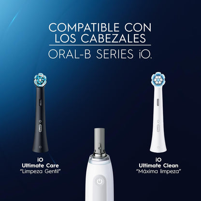 Oral B iO Series 4, Cepillo de Dientes Eléctrico, Cabezal Redondo, Sensor de Presión, Blanco