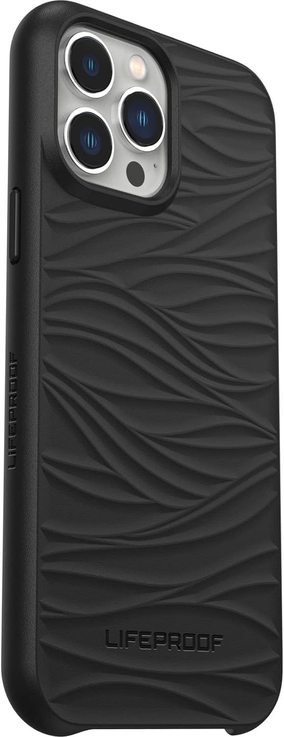 LifeProof Wake Series - Funda para iPhone 13 Pro MAX y iPhone 12 Pro MAX, Color Negro