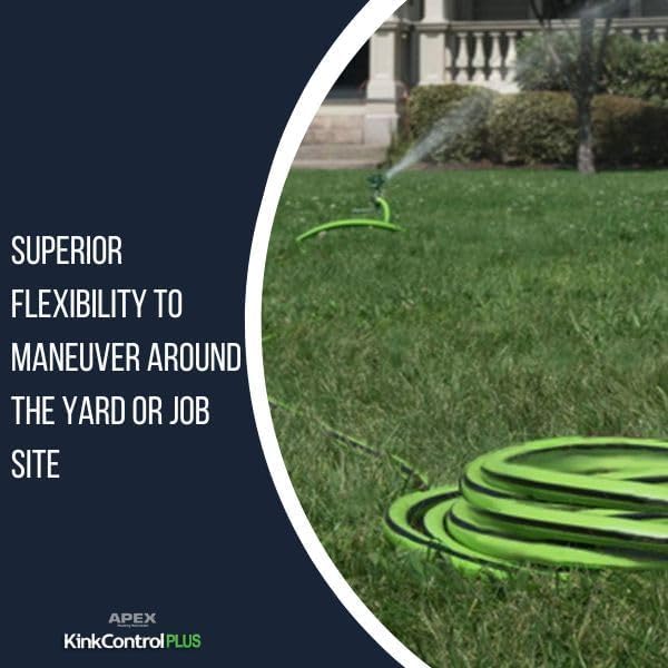 Teknor Apex Kink Control Plus 8567-50 Manguera de jardín, 5/8 Pulgadas x 50 pies