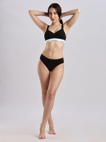 Calvin Klein Bikini de Talle Medio sin Costuras Flex Bonded Ropa Interior Mujer