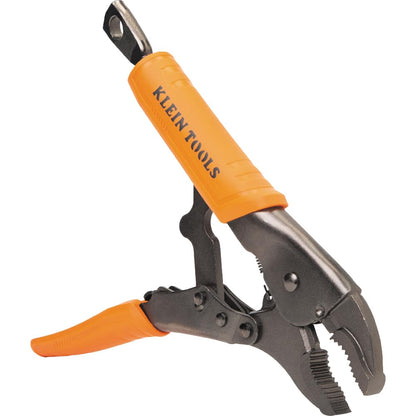Klein Tools Alicates de Presión de Mandíbula Curva de Liberación Rápida - Mandíbula curva de 10 pulgadas