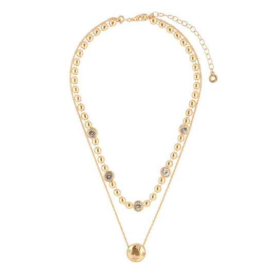 Anne Klein Collar Dorado Circular Para Mujer
