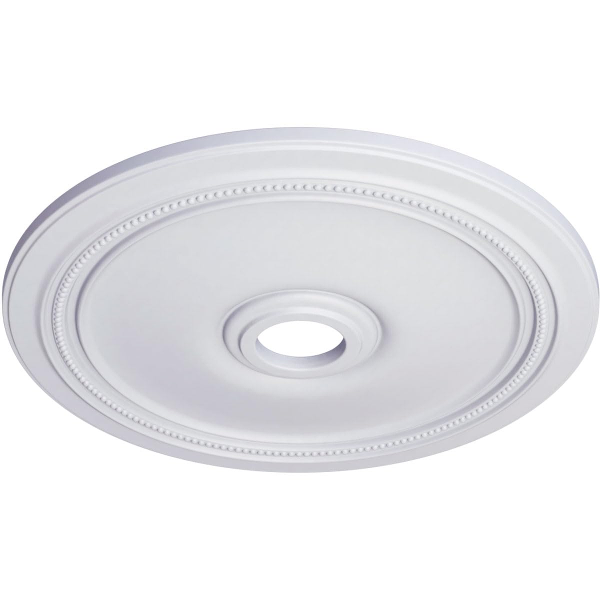 Ekena Millwork CM24DI Medalla de techo de 24 pulgadas de diámetro exterior x 3 5/8 pulgadas de diámetro x 1 1/4 pulgadas de diámetro