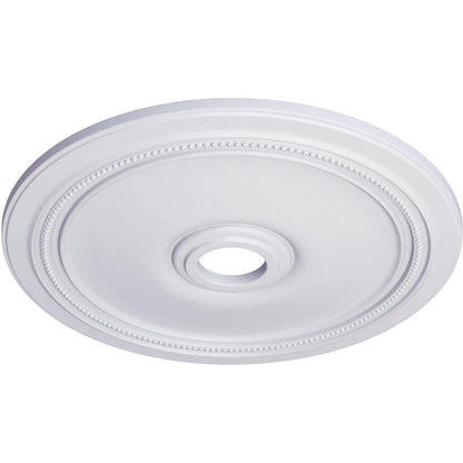 Ekena Millwork CM24DI Medalla de techo de 24 pulgadas de diámetro exterior x 3 5/8 pulgadas de diámetro x 1 1/4 pulgadas de diámetro