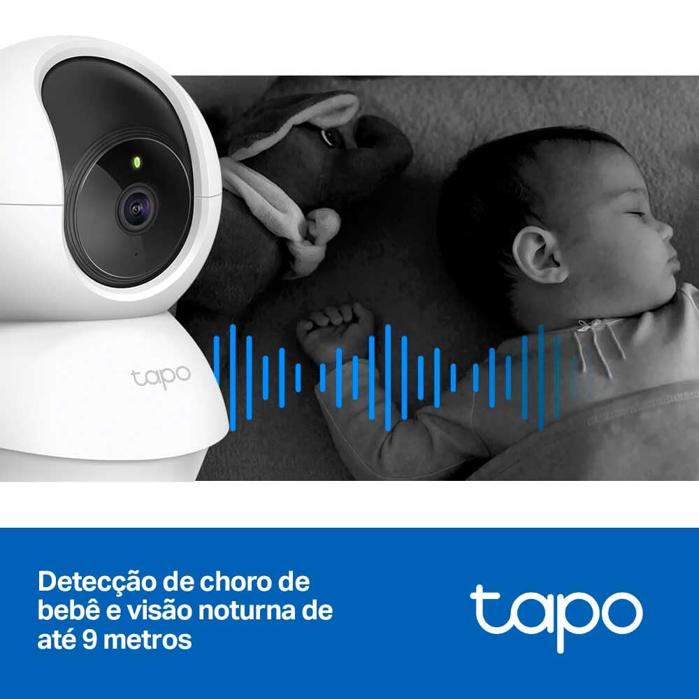 TP-Link TC70 Home Camera WiFi 1080p microSD 360º