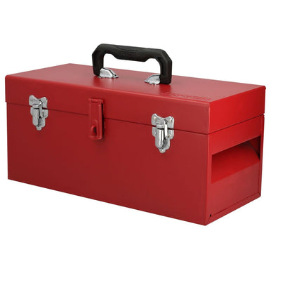 Urrea D3 Caja portaherramientas metálica color rojo 16" x 7" x 7"