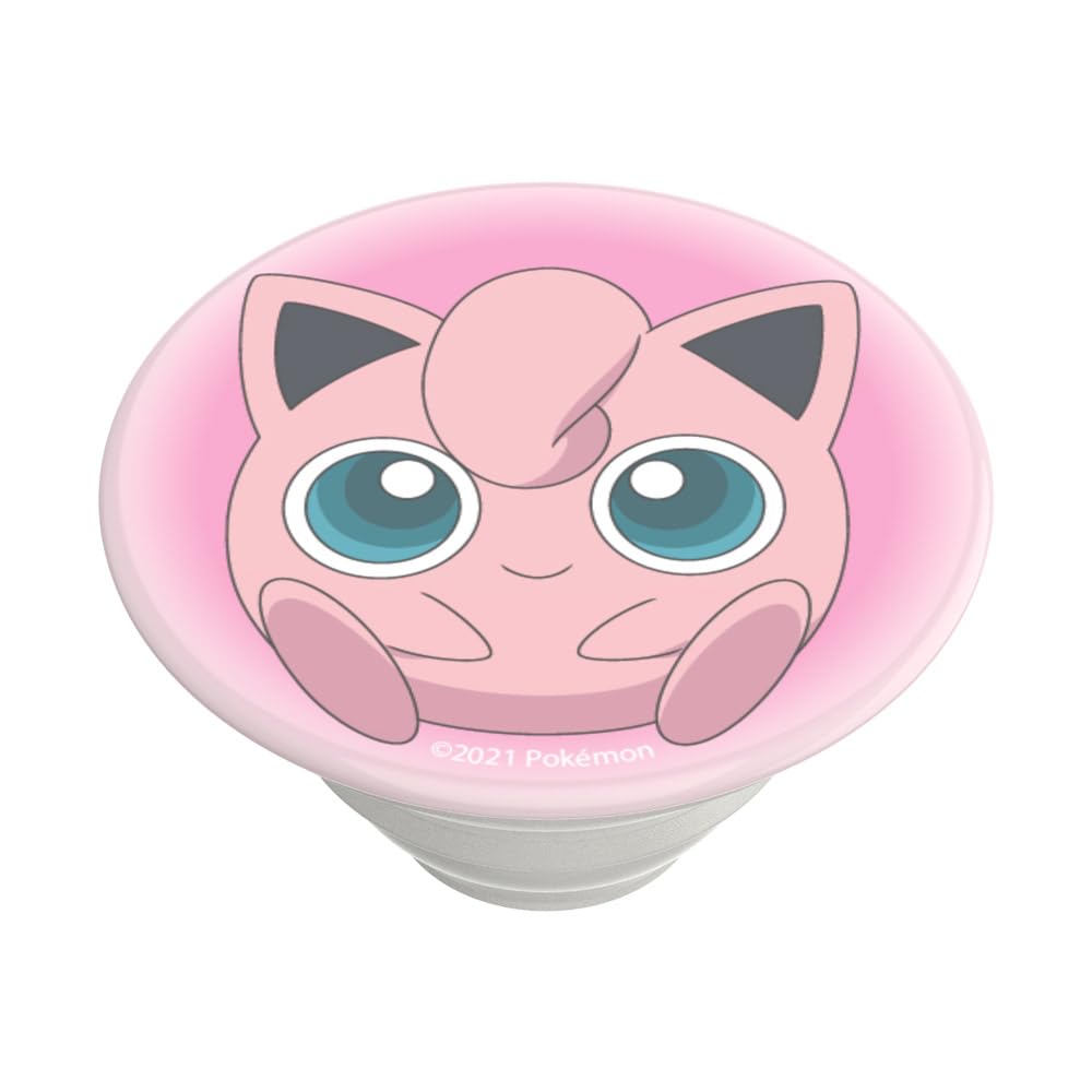 PopSockets - Empuñadura para teléfono con Soporte expandible, Agarre calcomanía, Pokemon, Lindos PopSockets - Jigglypuff Ombre