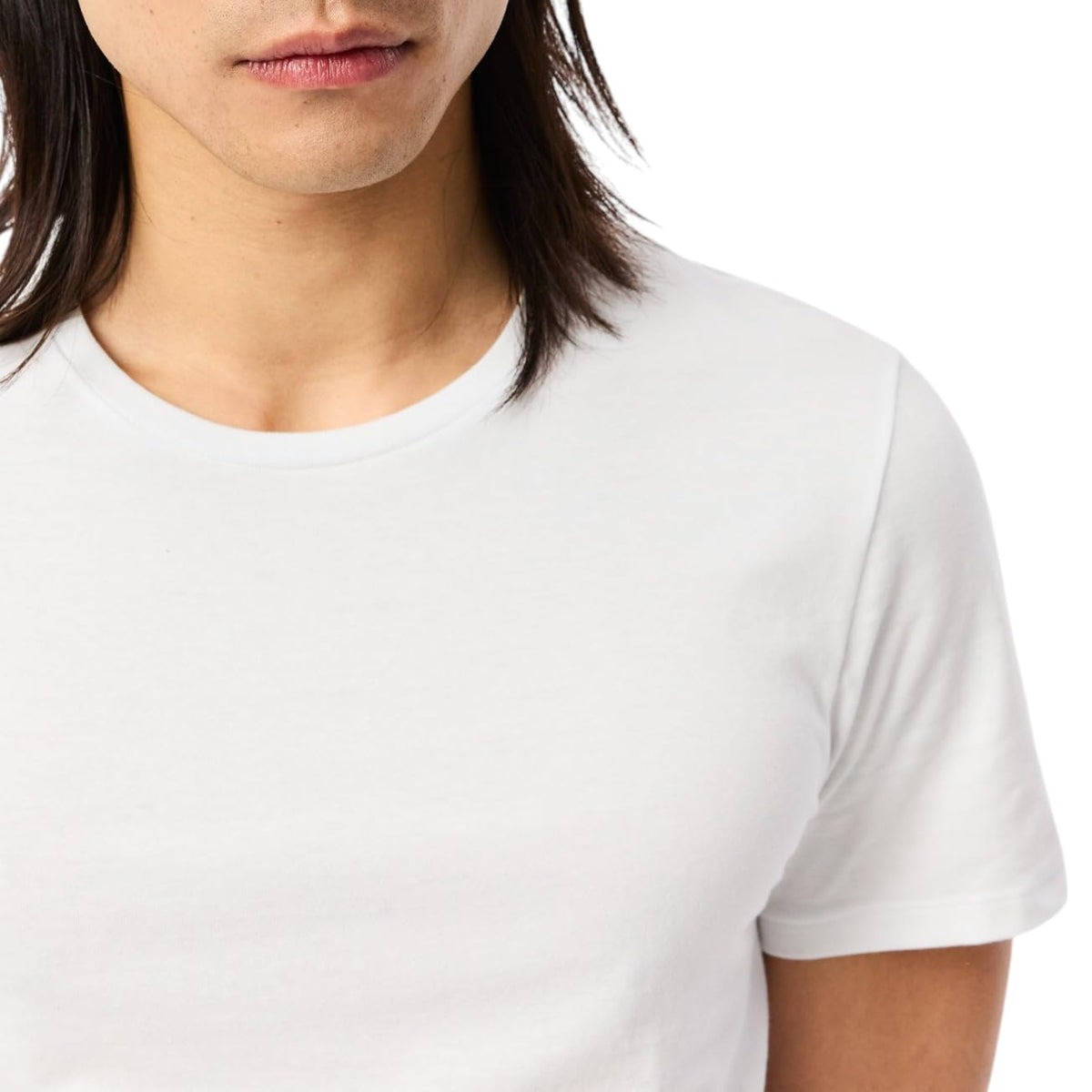 Lacoste Pack de 3 Playeras Cuello Redondo y Manga Corta de Algodón para Hombre
