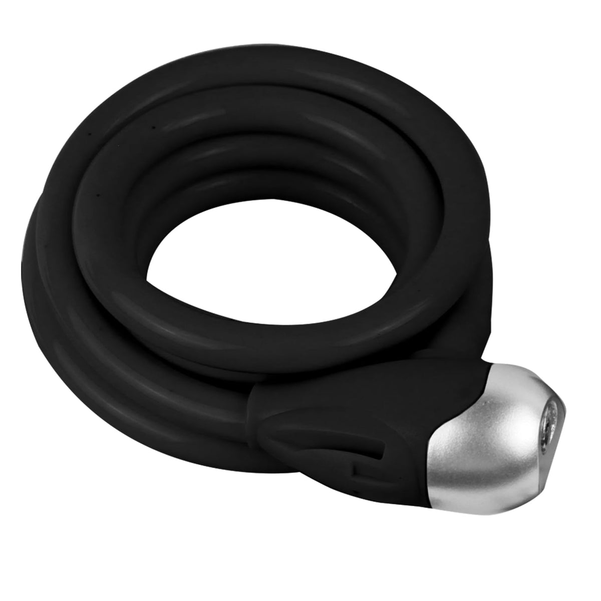 Benotto Candado Espiral 12x1800mm 2xLlaves Negro TY561