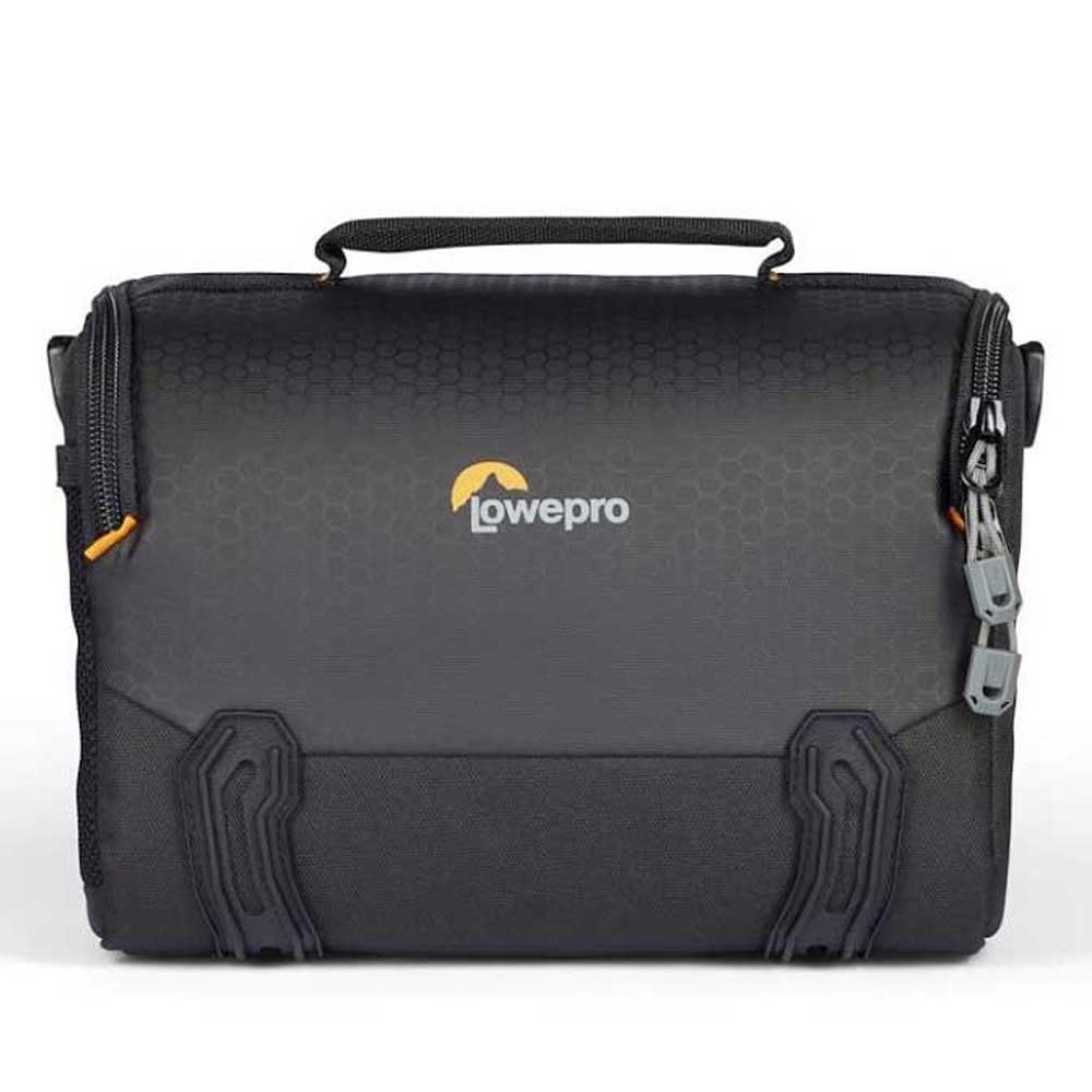 Lowepro Adventura SH 160 III, bolsa de hombro para cámara con correa de hombro ajustable/extraíble, bolsa para cámara sin espejo, compatible con Sony Alpha 7 Series, negro