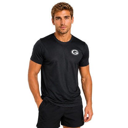 NFL Playera Deportiva Green Bay Packers Negro para Hombre