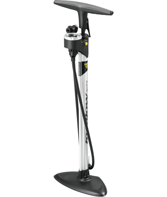 Topeak JoeBlow Sprint - Bomba de Piso para Bicicleta, 160 PSI/11 Bar, TwinHead