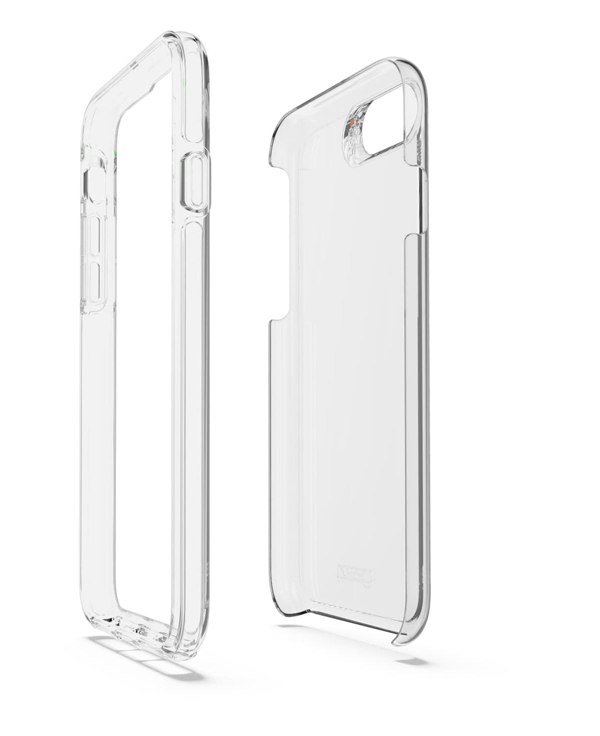 Gear4 ZAGG Crystal Palace - Funda para iPhone SE 2022/SE (2ª generación) y iPhone 8/7/6s/6 - Protección Avanzada contra Impactos, tecnología D3O integrada, Acabado Transparente, Transparente