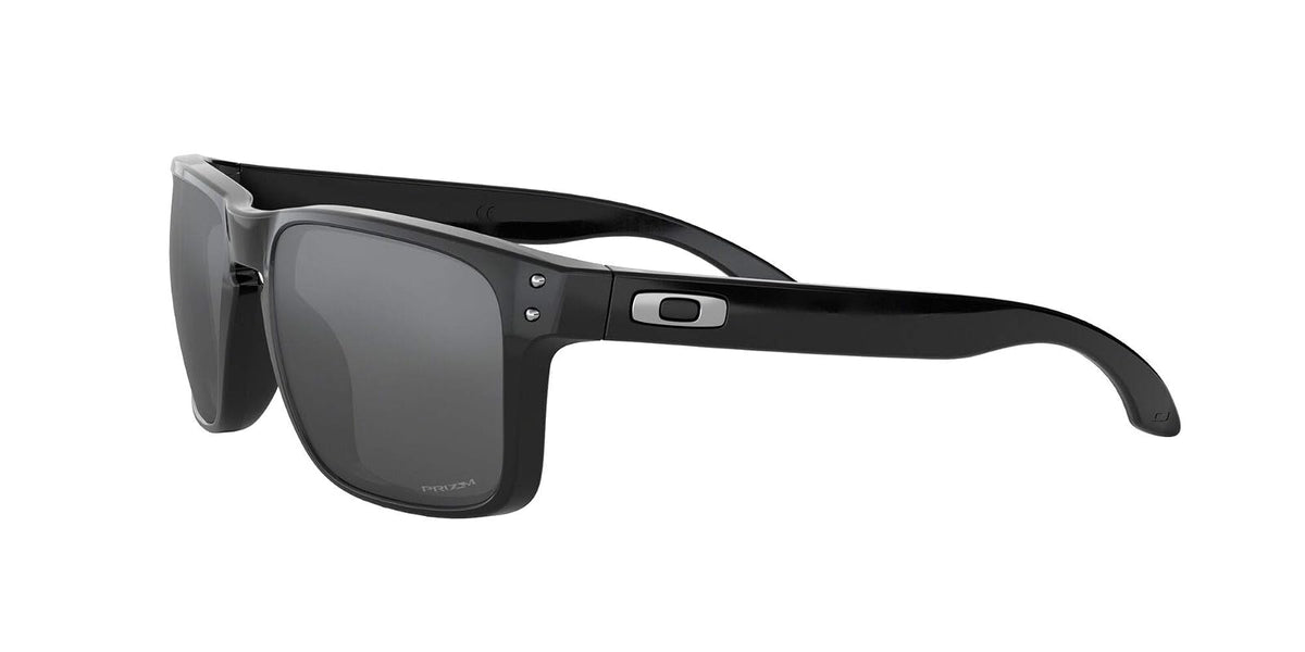 Oakley Holbrook Iridio Sport anteojos de sol, Matte Black/Positive Red Iridium, Talla unica