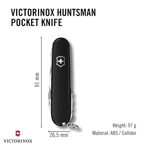 Victorinox Navaja deportiva Huntsman Negra