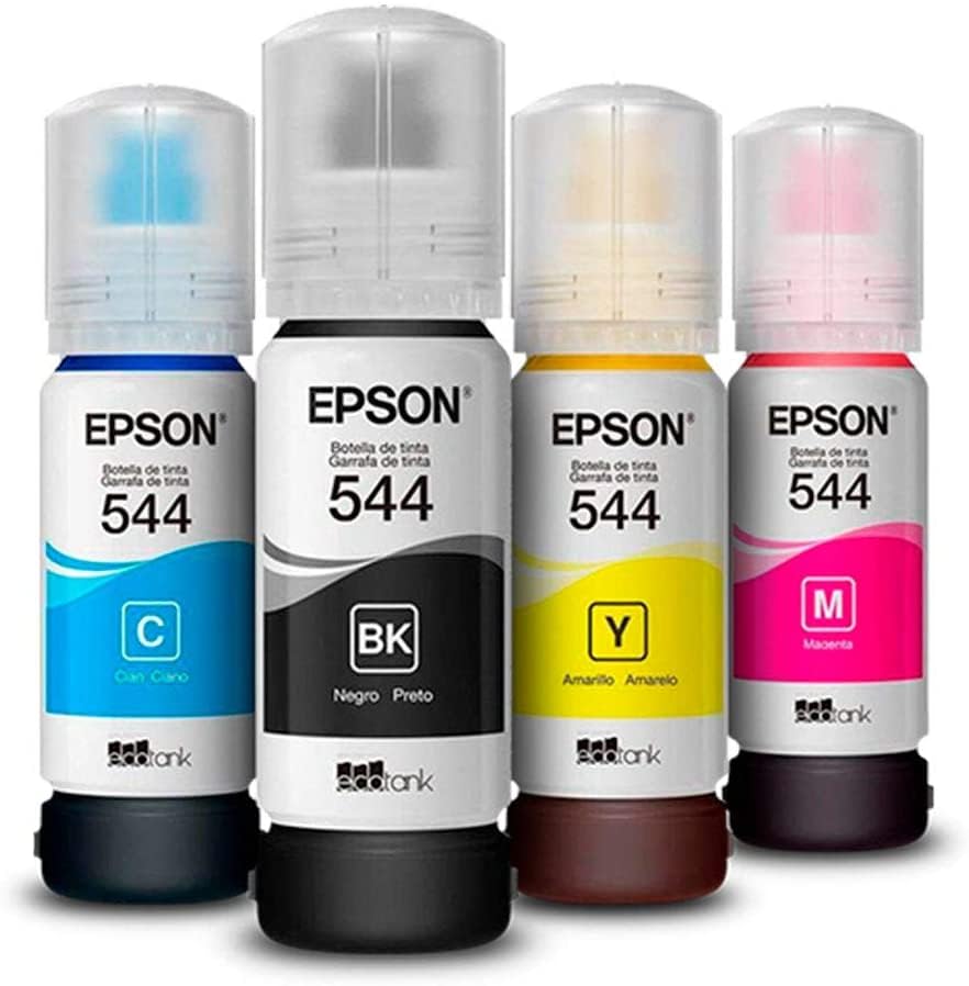 Epson Ecofit Botellas de Tinta Neg-Cian-Mag-Ama T544 4 unidades